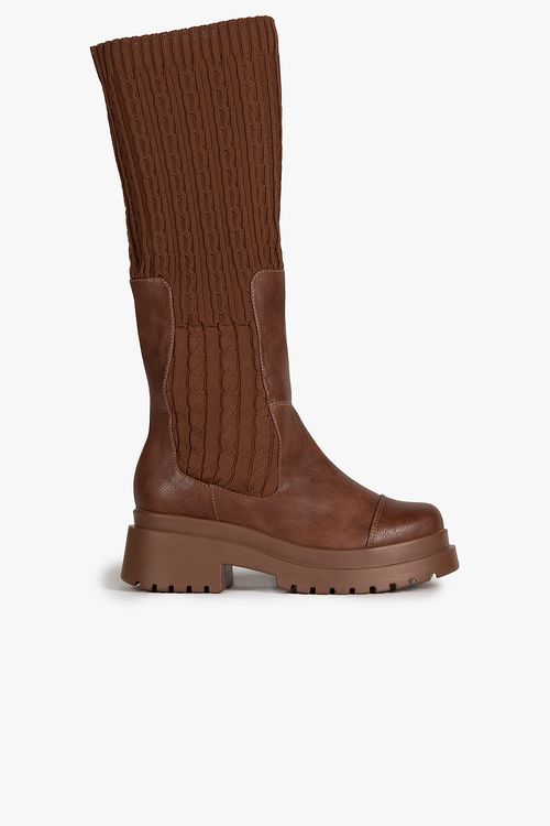 Bota Feminina Chelsea Boot Cano Médio Mundial Zenobia