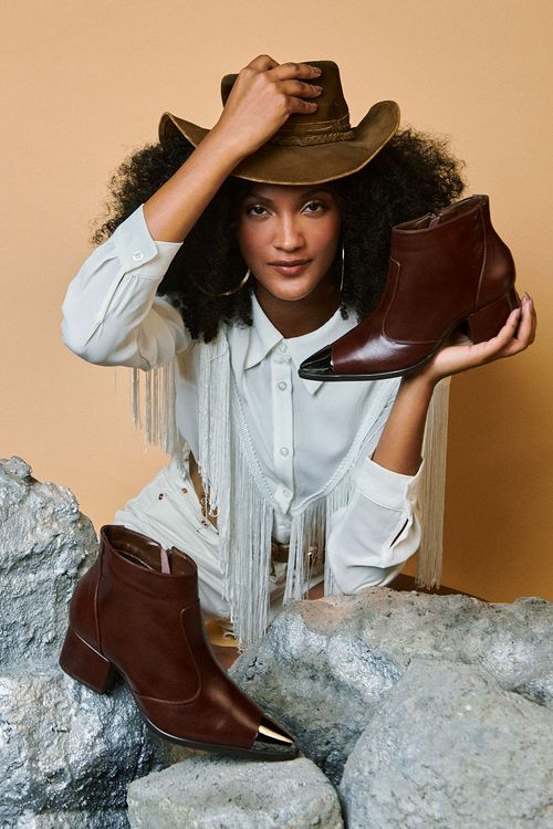 Bota Feminina Cano Curto Mundial Clementine
