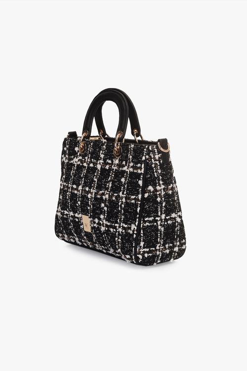 Bolsa Média Feminina Wj Tweed