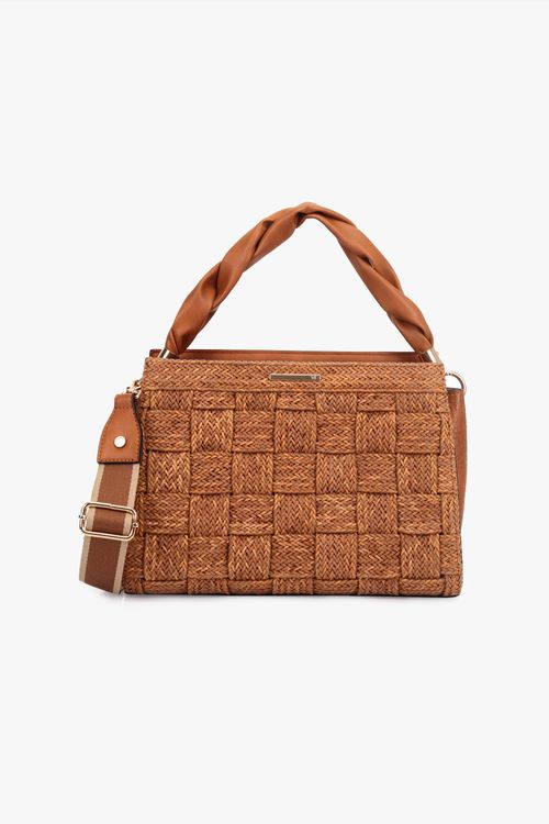 Bolsa Grande Satchel Feminina Wj Karina