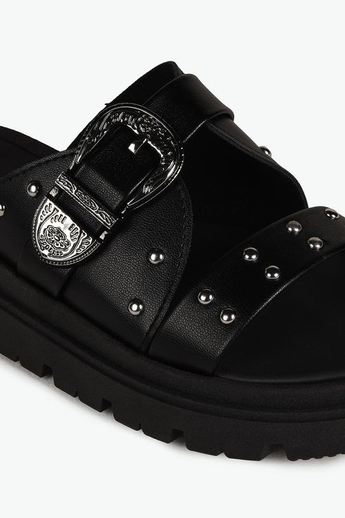 Sandália Feminina Flatform Moleca Mariela