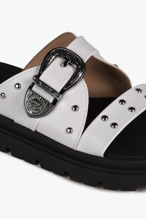 Sandália Feminina Flatform Moleca Mariela