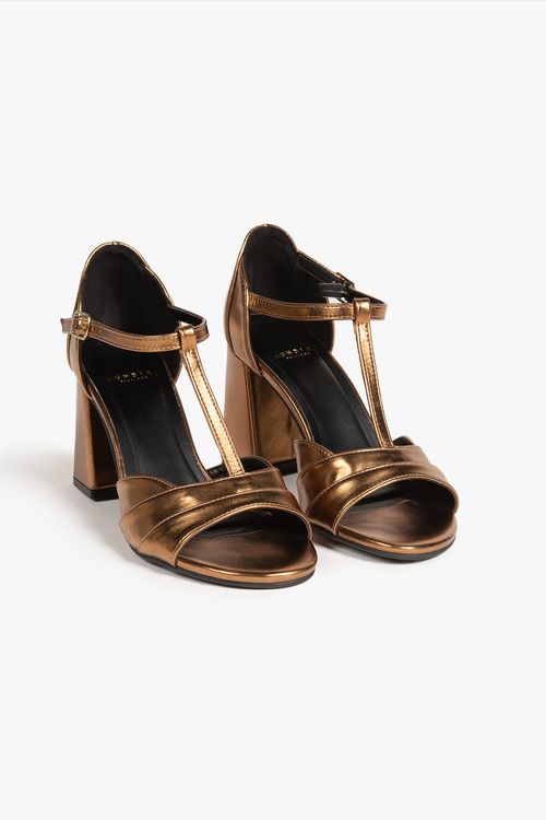 Sandália Feminina Peep Toe Mundial Amandine