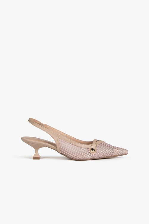 Scarpin Feminino Slingback Mundial Charmyle