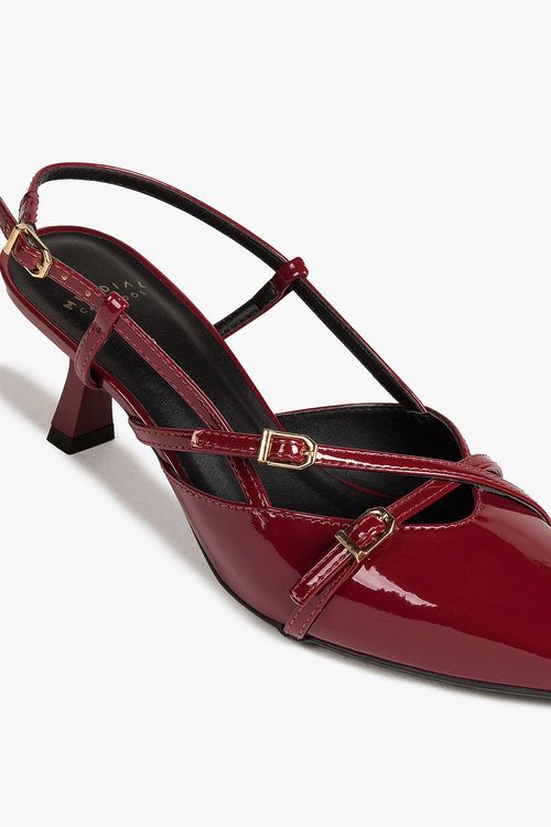 Scarpin Feminino Slingback Mundial Leidiane