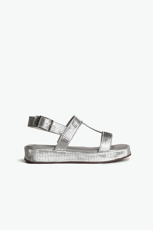 Sandália Infantil Flatform Pé Com Pé Analys