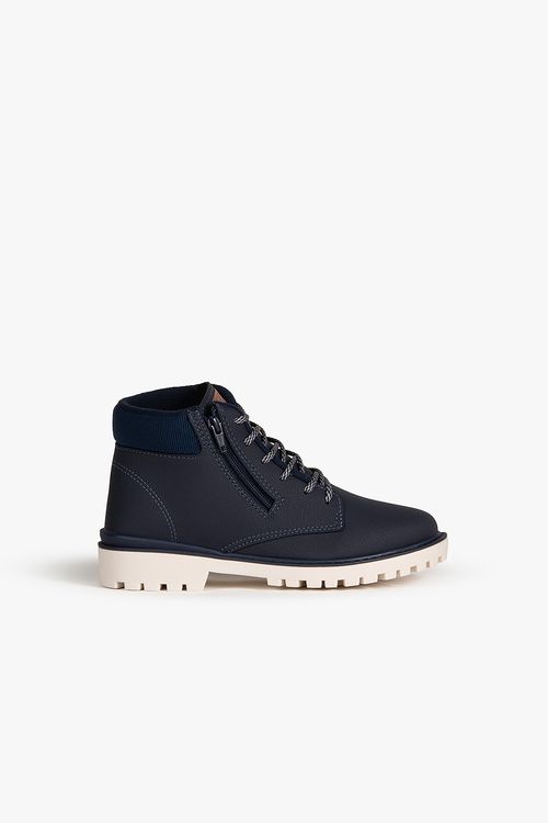 Bota Coturno Infantil Cano Curto Molekinho Lucas