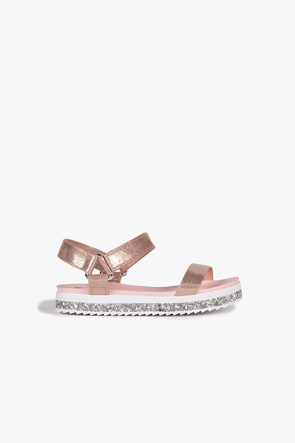 Sandália Infantil Flatform Molekinha Amye - ROSA