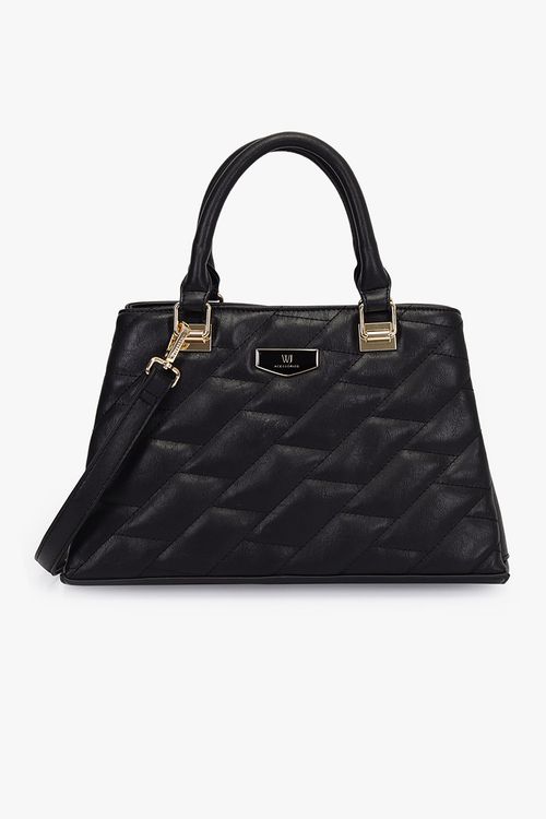 Bolsa Média Satchel Feminina Wj Guslin