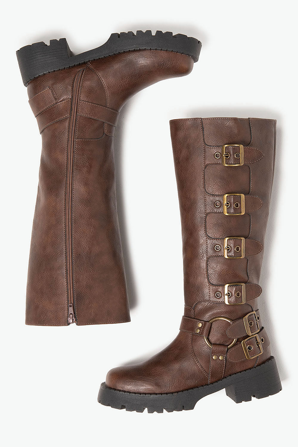 Bota Feminina Montaria Cano Longo Mundial Aryana - CARAMELO