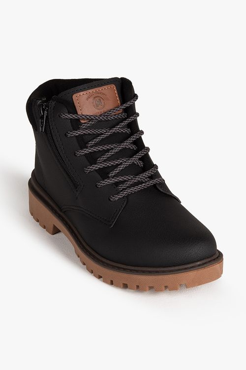 Bota Coturno Infantil Cano Curto Molekinho Lucas