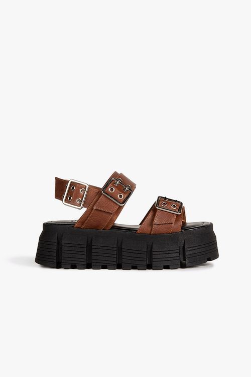 Sandália Feminina Flatform Mundial Elizane