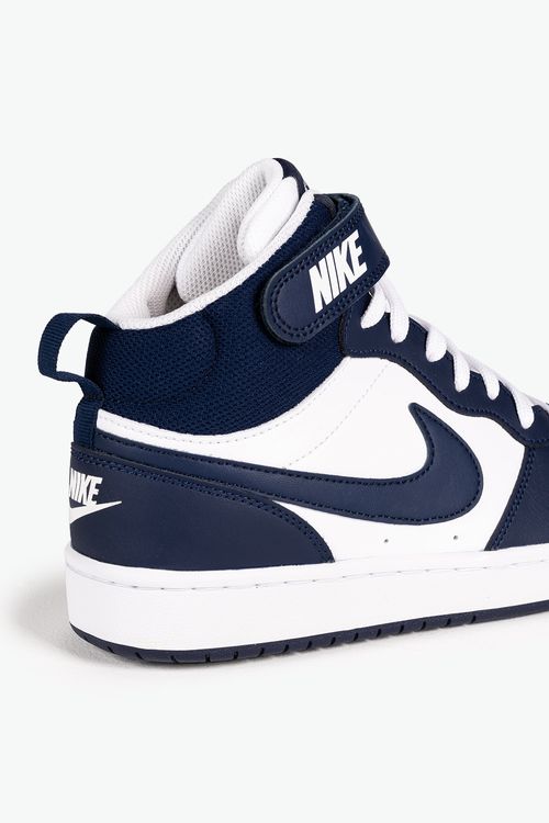 Tênis Nike Infantil Court Borough Mid 2 (GS)