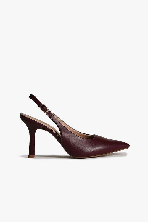 Sapato Feminino Slingback Salto Alto Mundial Sofia