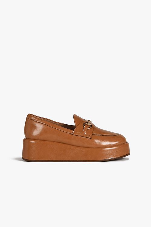 Mocassim Feminino Plataforma Loafer Mundial Stefania