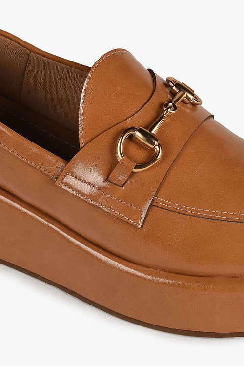 Mocassim Feminino Plataforma Loafer Mundial Stefania