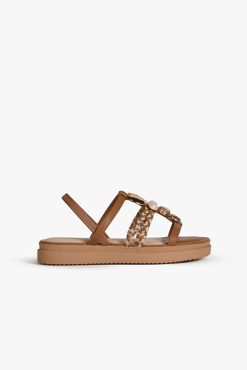 Sandália Feminina Flatform Dakota Elisane