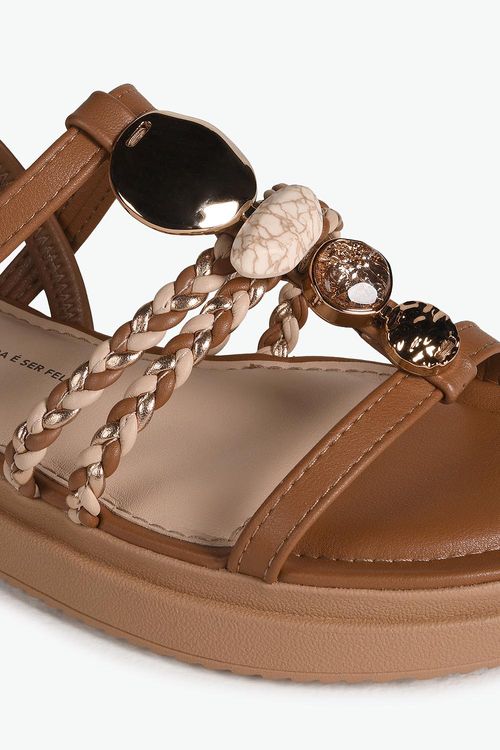Sandália Feminina Flatform Dakota Elisane