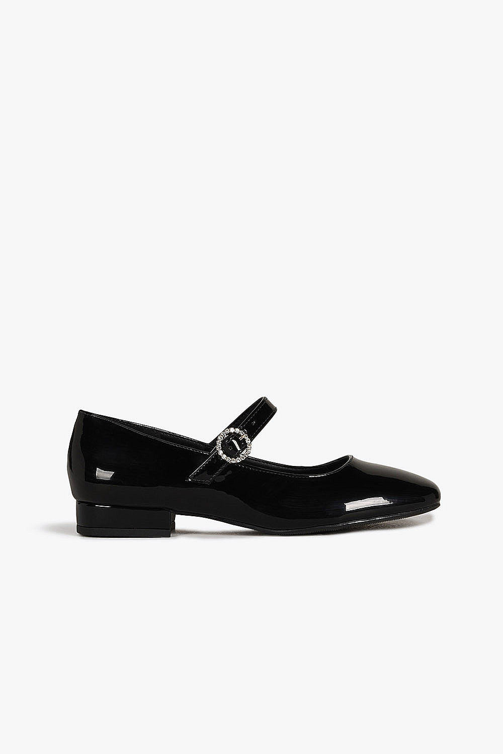 Sapato Feminino De Boneca Mundial Noemia - PRETO