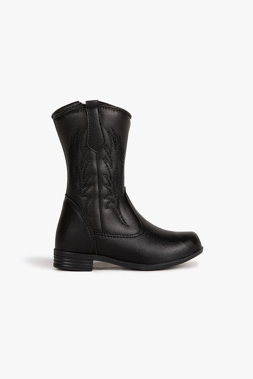 Bota Baby Infantil Texana Cano Média Bella Nina Tex