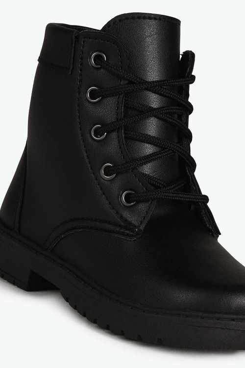 Bota Baby Infantil Coturno Cano Curto Doce Menina Kamilly
