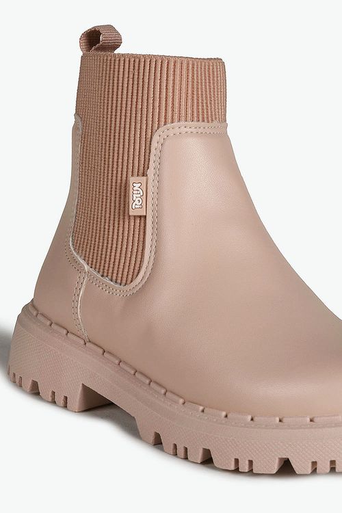 Bota Infantil Coturno Cano Curto Nilqi Teen Cacau