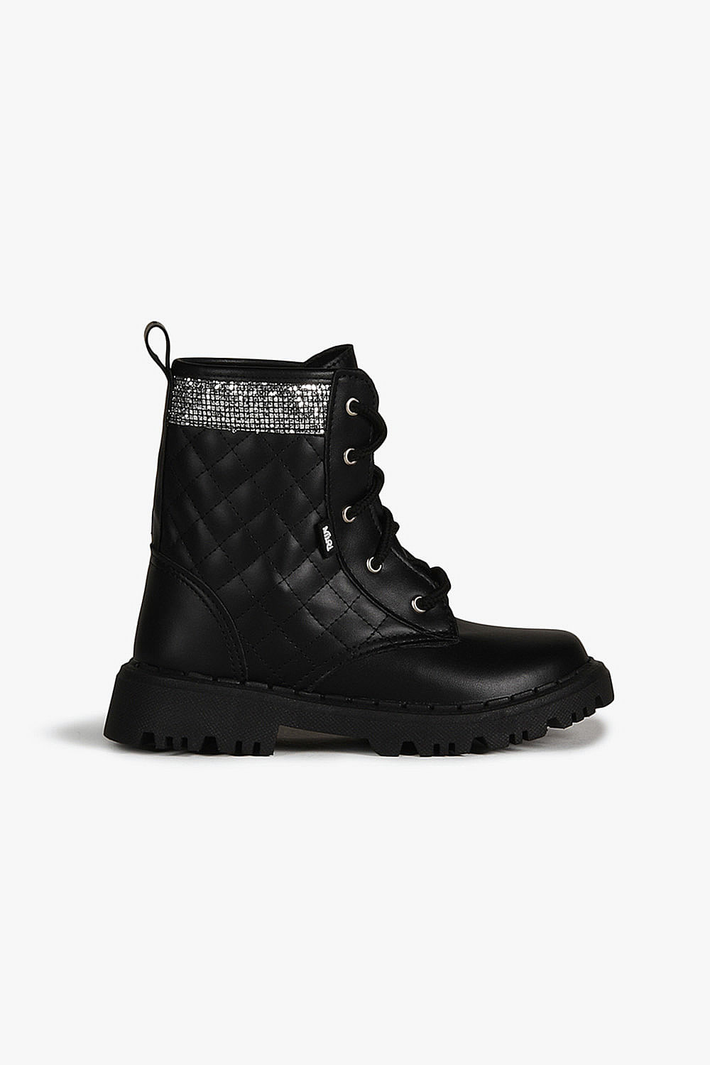 Bota Infantil Coturno Cano Curto Nilqi Teen Clara