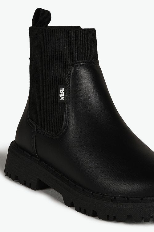 Bota Infantil Coturno Cano Curto Nilqi Teen Cacau