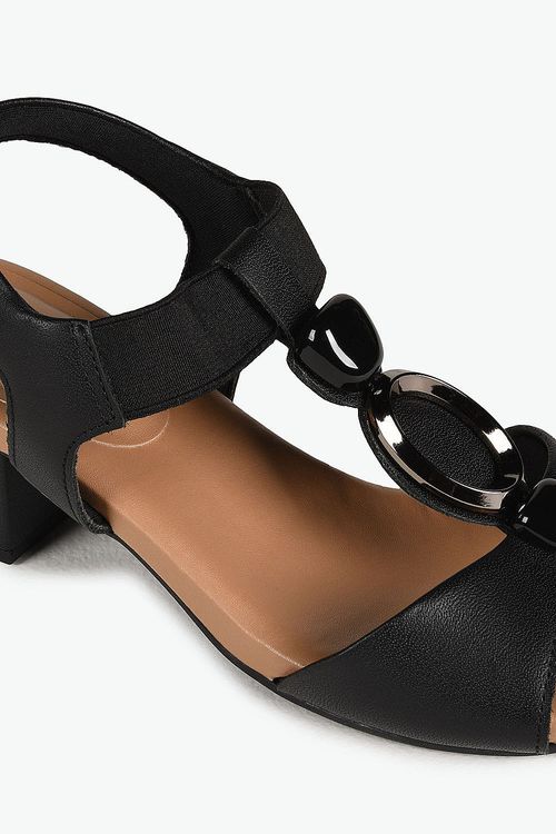 Sandália Feminina Salto Médio Usaflex Lurdes