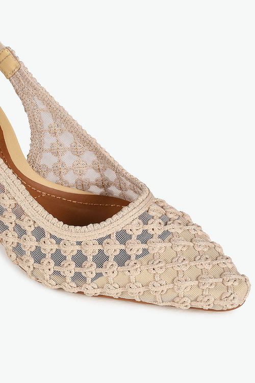 Scarpin Feminino Slingback Mundial Helaine