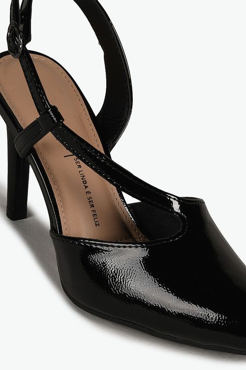 Scarpin Feminino Slingback Salto Alto Dakota Elen