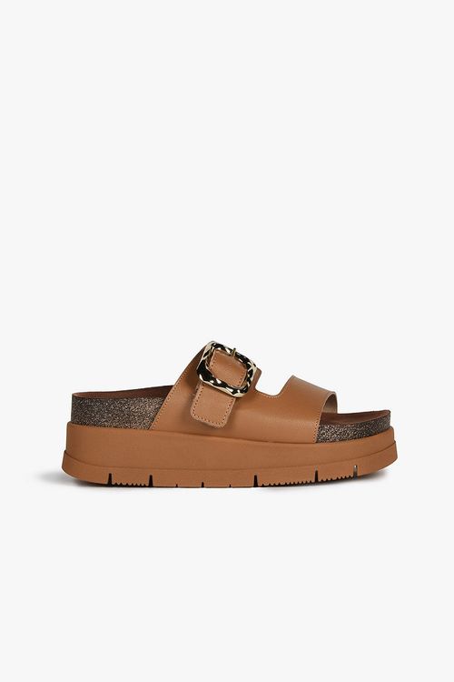 Tamanco Feminino Papete Moleca Coral