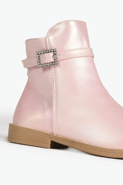 Bota Baby Infantil Cano Curto Mundial Julia