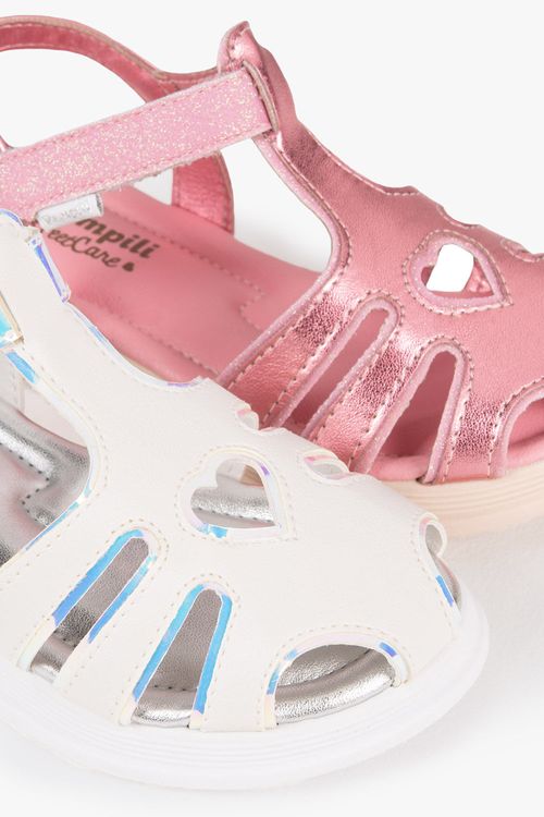 Sandália Baby Infantil Pampili Flower Erla
