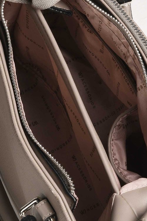 Bolsa Média Satchel Feminina Wj Amara