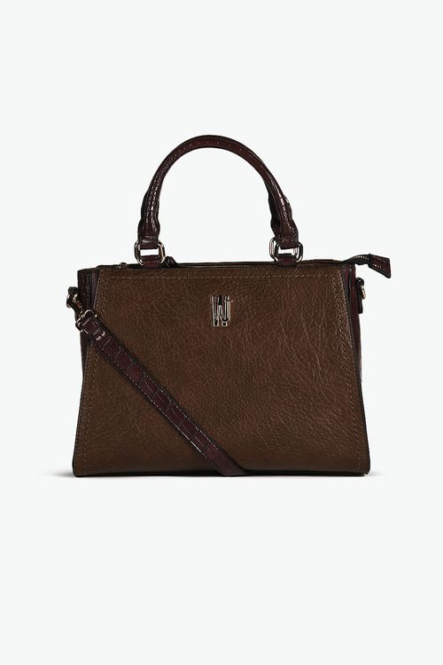 Bolsa Média Satchel Feminina Wj Rose