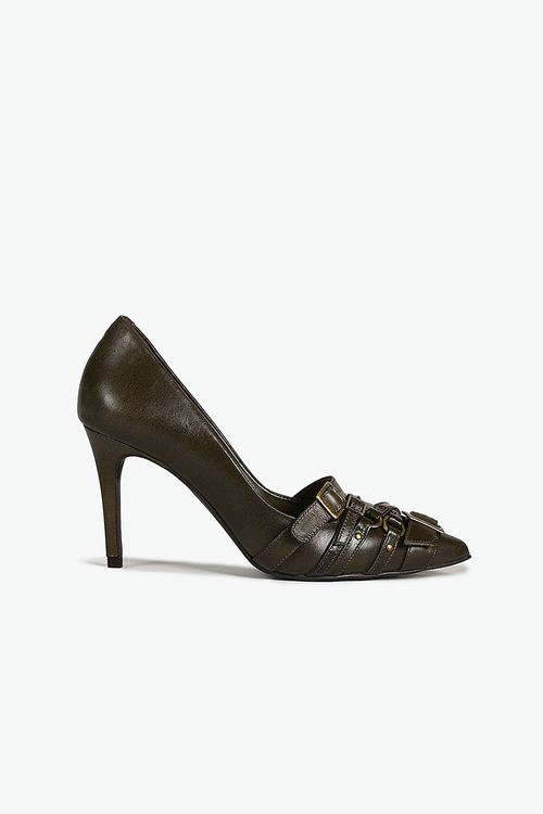 Scarpin Feminino Salto Alto Mundial Zaira
