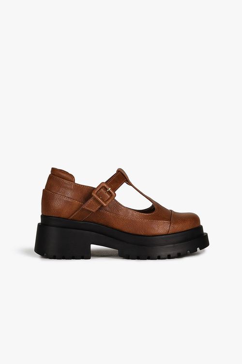 Sapato Feminino Tratorado Loafer Mundial Georgina