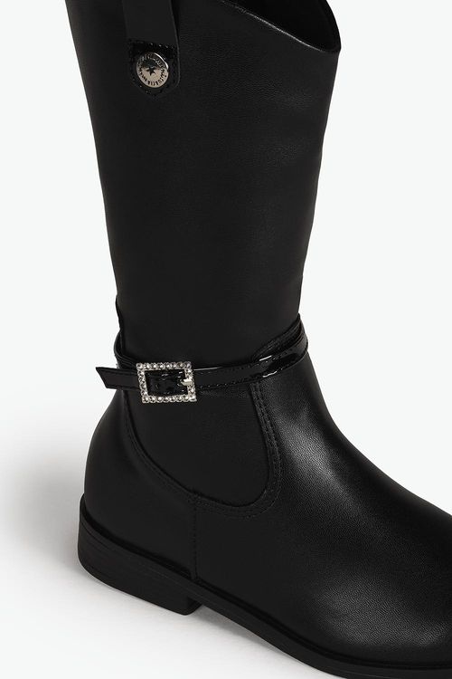 Bota Infantil Cano Longo Mundial Cristal