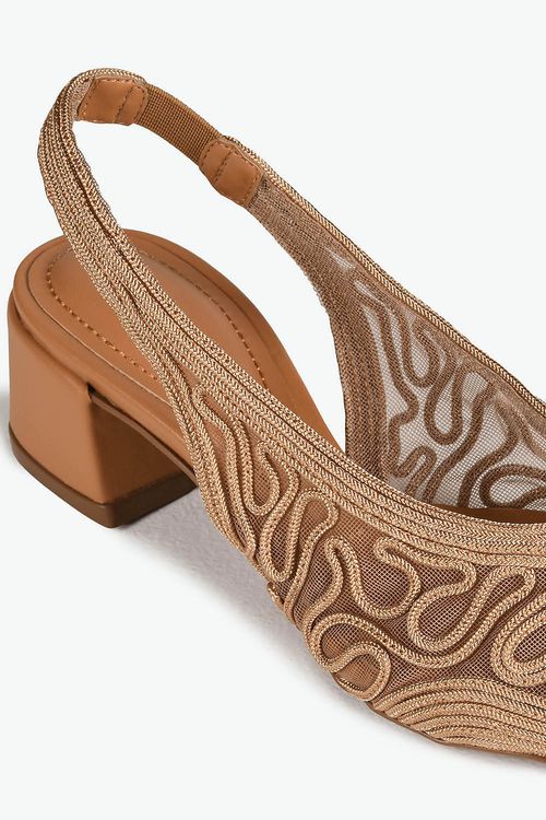 Sapato Feminino Slingback Mundial Briana