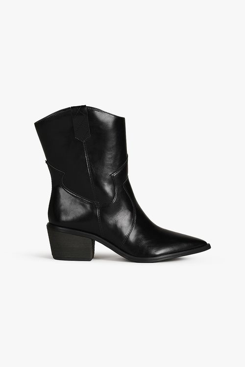 Bota Texana Feminina Cano Curto Mundial Janet
