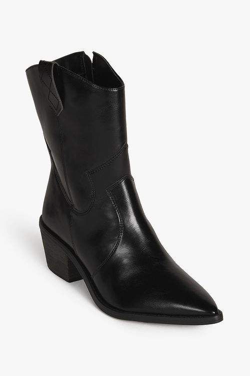 Bota Texana Feminina Cano Curto Mundial Janet