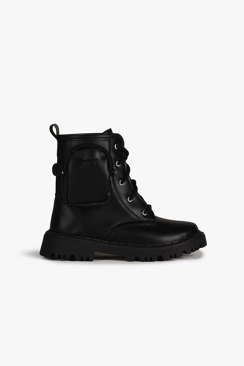 Bota Infantil Coturno Cano Curto Nilqi Teen Nina
