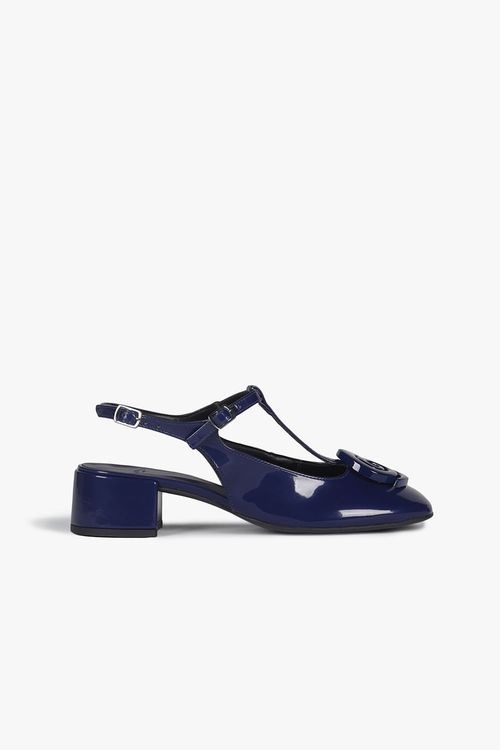 Sapato Feminino Slingback Mundial Seleste