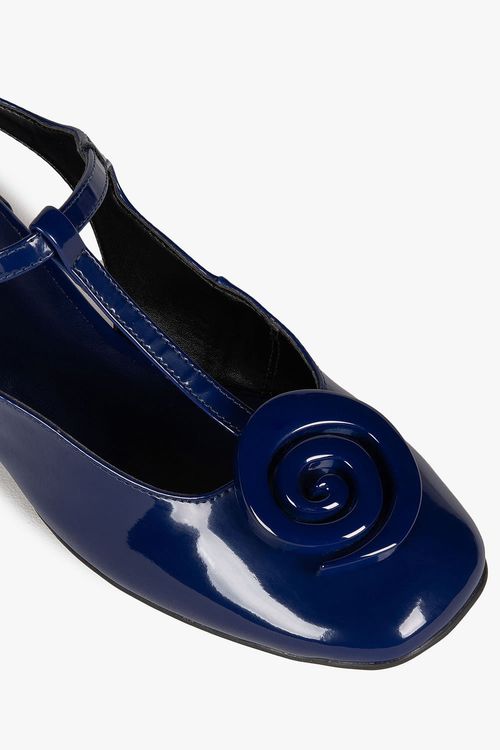 Sapato Feminino Slingback Mundial Seleste