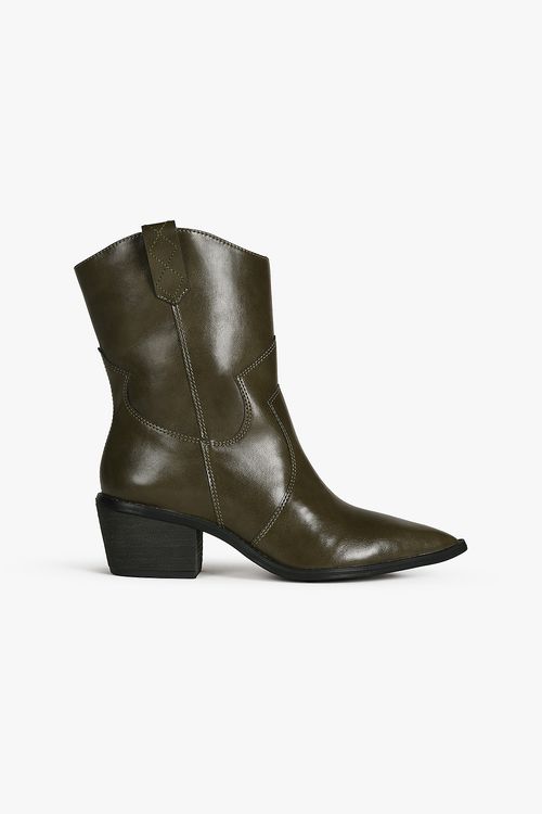 Bota Texana Feminina Cano Curto Mundial Janet