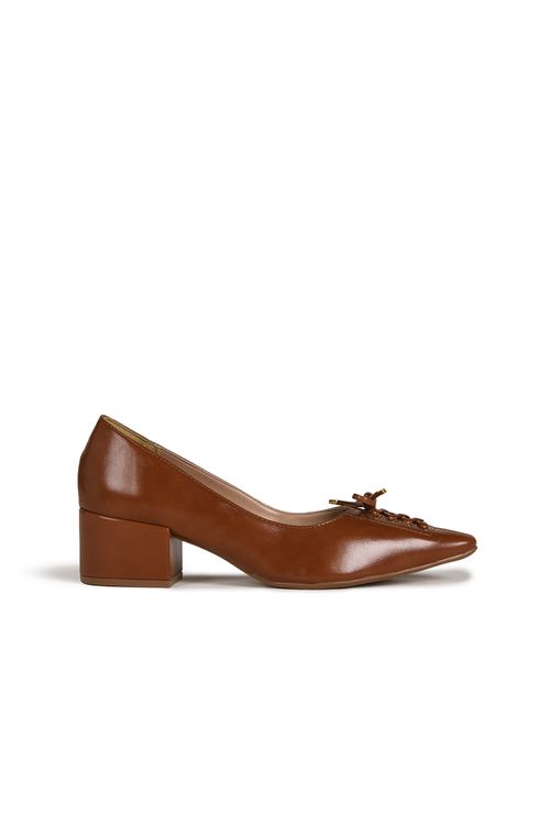 Scarpin Feminino Salto Baixo Mundial Elisabeth