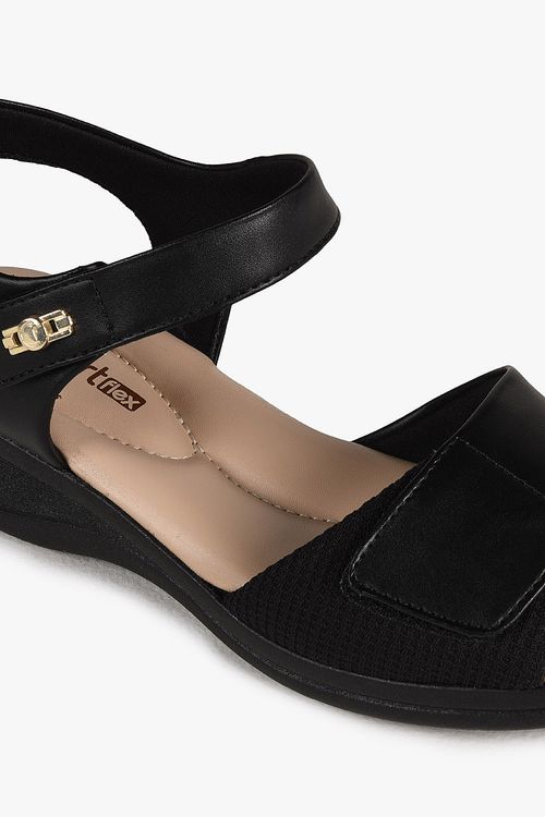 Sandália Feminina Anabela Comfortflex Grizelda