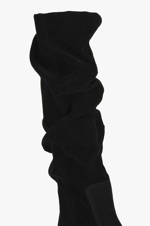 Bota Camurça Feminina Slouch Mundial Lilian