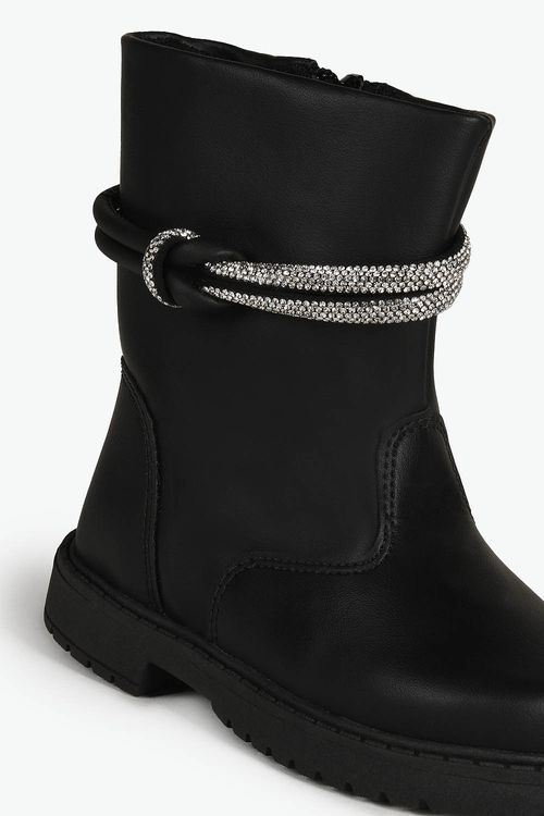Bota Baby Infantil Cano Curto Doce Menina Anny